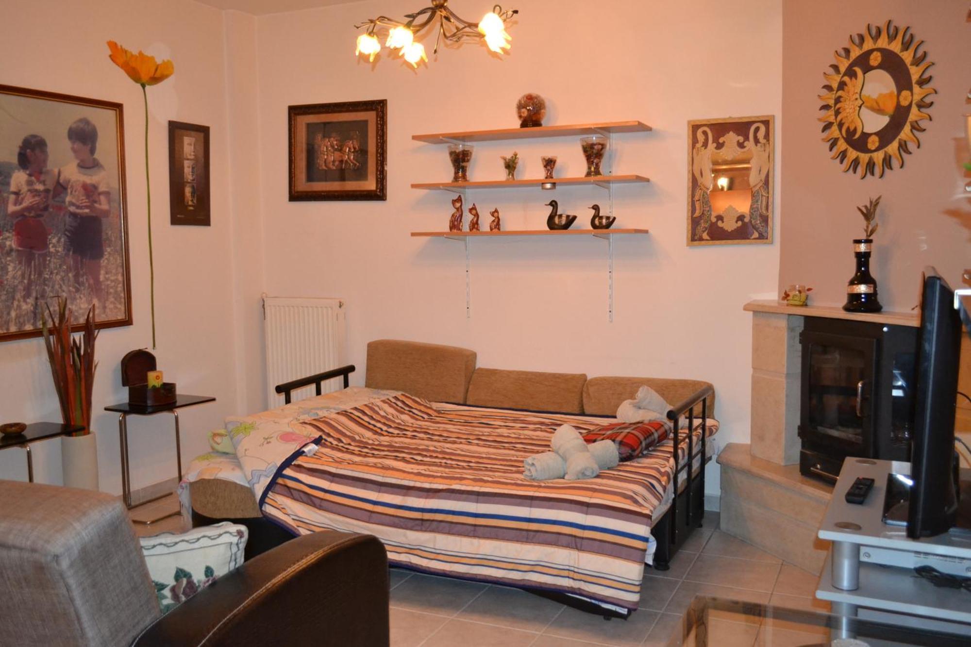 Ferienwohnung Vasiliki'S Cosy House Nea Michaniona Exterior foto