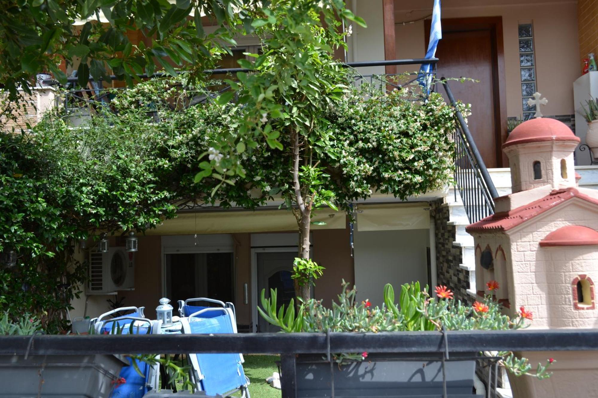 Ferienwohnung Vasiliki'S Cosy House Nea Michaniona Exterior foto