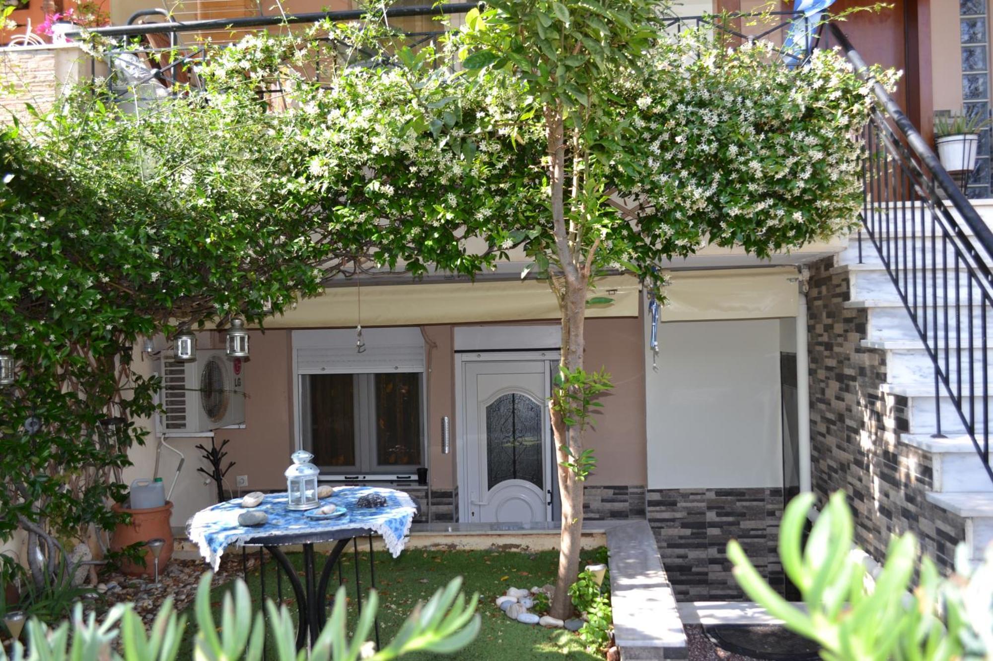 Ferienwohnung Vasiliki'S Cosy House Nea Michaniona Exterior foto